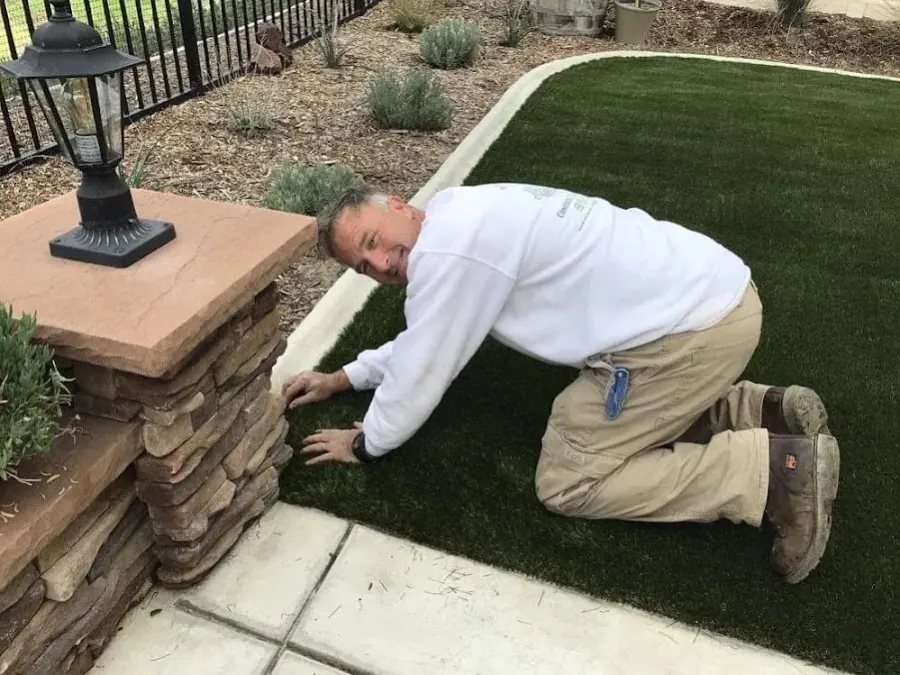 Fresh sod installed by JC and Sons Landscaping